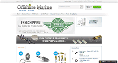 Desktop Screenshot of offshoremarineparts.com
